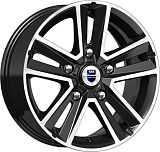 K&K Арена 6,5x16 5x139,7 ET40 dia 98 алмаз черный SK