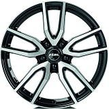 Rial Torino 7,5x17 5x112 ET40 dia 70,1 diamond black front polished
