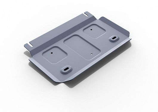 Алюминиевая защита раздаточной коробки Rival на Foton Tunland 2017- 2.8d; полный привод (толщина 4 мм)