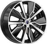 K&K Гамбит 6,5x16 5x114,3 ET45 dia 60,1 алмаз черный