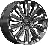 Premium Replica Wheels Humber 8x20 5x114,3 ET45 dia 66,1 diamond black gris