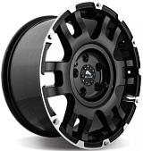 Buffalo BW-004 9x20 6x139,7 ET0 dia 106,1 gloss black machined face