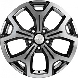 Khomen Wheels KHW1710(2) (VW Multivan) 6,5x17 5x120 ET60 dia 65,1 black-FP