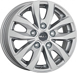 MAK Load 5 3 7x17 5x160 ET55 dia 65,1 silver