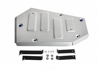 Алюминиевая защита топливного бака Rival на Volkswagen Tiguan 2016- 1.4 (125, 150л.с.); передний привод (толщина 4 мм)