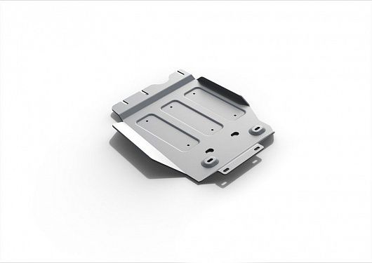 Алюминиевая защита раздаточной коробки Rival на Jeep Wrangler JK 4D 2007-2018 3.6; 3.8; АКПП (толщина 6 мм)