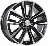 K&K Лацио 7,5x17 5x114,3 ET40 dia 67,1 алмаз черный Россия