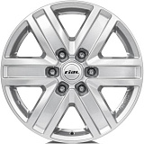 Rial Transporter 6 7x17 6x130 ET57 dia 84,1 polar silver