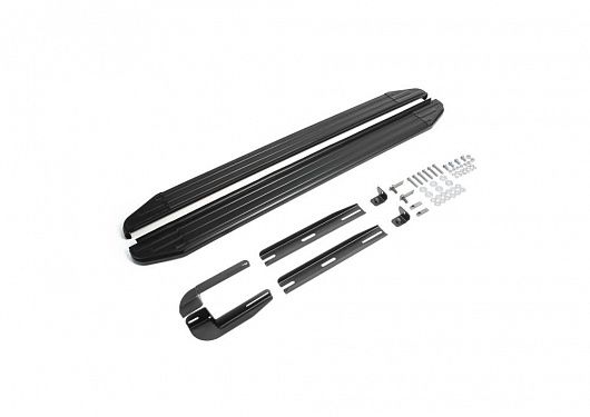 Порог-площадка Rival Premium-Black для Volvo XC90 2002-2006-2014