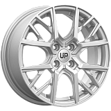 Wheels UP Up124 6,5x16 4x108 ET37,5 dia 63,35 silver classic