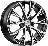 X Trike RST R207 6,5x17 5x108 ET33 dia 60,1 BK/FP