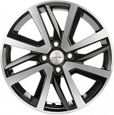 Khomen Wheels KHW1609 (Nexia) 6x16 4x100 ET47 dia 56,6 black-FP