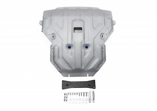 Алюминиевая защита картера Rival на BMW X3 2014-2017 20i; 20d; 28i; 30d (толщина 4 мм)