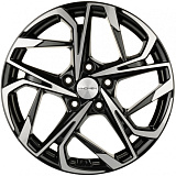 Khomen Wheels KHW1716 (Jac/Москвич 3) 7x17 5x108 ET40 dia 54,1 black-FP