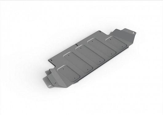 Алюминиевая защита раздаточной коробки Rival на Nissan Patrol 2005-2009 3.0d; 4.8 (толщина 4 мм)