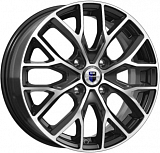 K&K Лилиом 6x16 4x100 ET37 dia 60,1 алмаз черный Россия