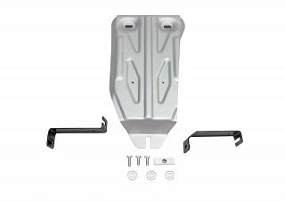 Алюминиевая защита редуктора Rival на Renault Kaptur 2016- 2.0; полный привод (толщина 4 мм)