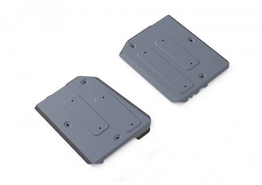 Алюминиевая защита топливного бака Rival на Jeep Cherokee 2014- 2.4, 3.2; полный привод (толщина 4 мм)