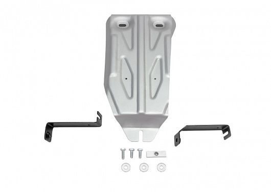 Алюминиевая защита редуктора Rival на Renault Kaptur 2016- 2.0; полный привод (толщина 4 мм)