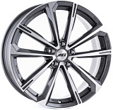 AEZ Aruba dark 8x18 5x112 ET35 dia 70,1 anthracite polished