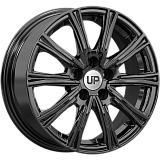 Wheels UP Up123 6x15 5x100 ET38 dia 57,1 new black