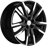 Khomen Wheels KHW1905 (FAW Bestune T77) 7,5x19 5x100 ET28 dia 57,1 black-FP