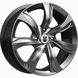 K&K Либерти 7x17 4x100 ET35 dia 67,1 дарк платинум Россия