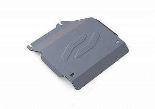 Алюминиевая защита раздаточной коробки Rival на Jeep Cherokee 2008-2014 2.8d; 3.7 (толщина 4 мм)