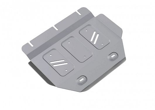 Алюминиевая защита раздаточной коробки Rival на Mitsubishi Pajero Sport 2008-2016 все (толщина 6 мм)