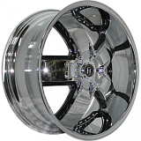 Harp Y-18 9,5x22 6x139,7 ET30 dia 78,1 chrome - glossy black attachment