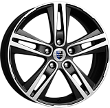 K&K Прайм 6,5x17 5x114,3 ET40 dia 66,1 алмаз черный Россия