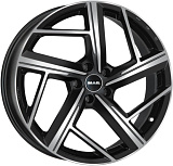 MAK Qvattro 8x18 5x112 ET42 dia 66.45 black mirror