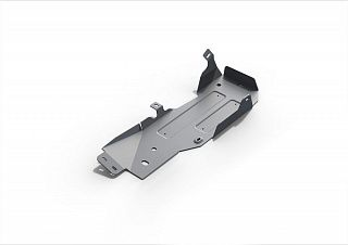 Алюминиевая защита топливного бака Rival на Jeep Wrangler JK 2D 2007-2018 2.8d (толщина 6 мм)