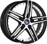 YST X-1 7x17 5x108 ET55 dia 63,3 B+W+WSI