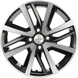 Khomen Wheels KHW1609 (Stepway) 6x16 4x100 ET37 dia 60,1 black-FP