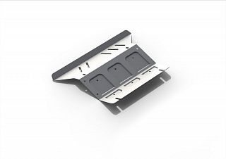 Алюминиевая защита радиатора Rival на Toyota Hilux 2007-2015 2.5d; 3.0d (толщина 4 мм)