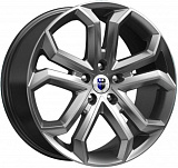 K&K Пандора 8,5x19 5x112 ET60 dia 66,6 дарк платинум Россия