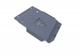 Алюминиевая защита раздаточной коробки Rival на Jeep Commander 2006-2010 3.0; 3.7; 4.7; 5.7 (толщина 4 мм)