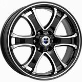 K&K Балеар 7,5x18 6x114,3 ET30 dia 66,1 алмаз черный Россия