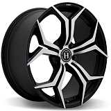 Harp Y-50 9x20 5x112 ET25 dia 66,6 satIn black - machIned