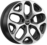 Скад Renault (KL-307) 6,5x17 5x114,3 ET50 dia 66,1 алмаз бархат Россия