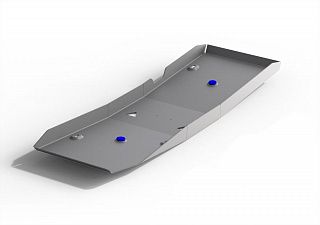 Алюминиевая защита топливного бака Rival на Mercedes-Benz Sprinter 311CDI 2013- 315CDI, V - 2.1d; задний привод (толщина 4 мм)