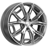 Скад Паркер 7,5x19 5x108 ET33 dia 67,1 алмаз графит