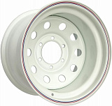 Offroad wheels Off Road 8x15 6x139,7 ET-19 dia 110,5 белый