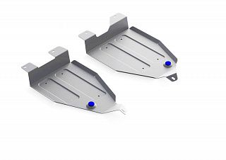 Алюминиевая защита топливного бака Rival на Nissan Murano 2016- 3,5 (толщина 4 мм)