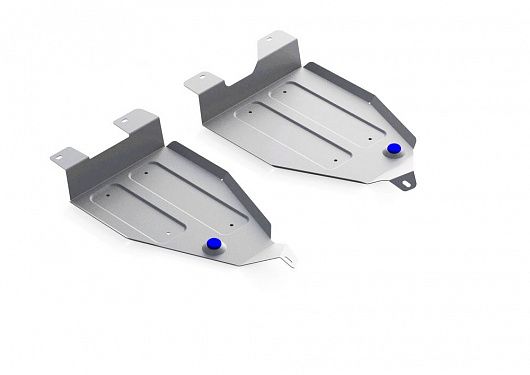 Алюминиевая защита топливного бака Rival на Nissan Murano 2016- 3,5 (толщина 4 мм)