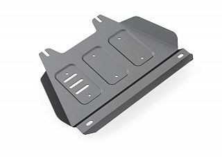 Алюминиевая защита раздаточной коробки Rival на Isuzu D-Max 2012- 2.5TD (толщина 4 мм)