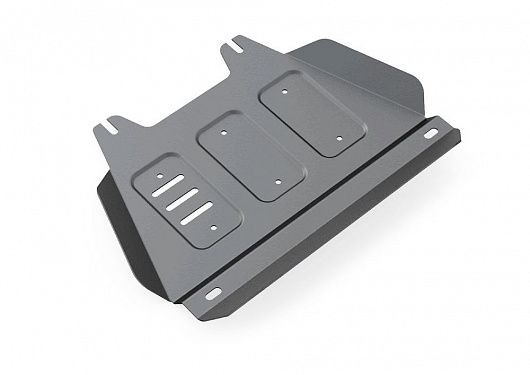 Алюминиевая защита раздаточной коробки Rival на Isuzu D-Max 2012- 2.5TD (толщина 4 мм)