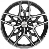 Khomen Wheels KHW1709 (CX-5/Seltos/Optima) 7x17 5x114,3 ET50 dia 67,1 black-FP
