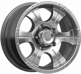 K&K Байконур Джип-рейд 8x16 5x139,7 ET-15 dia 110,1 дарк платинум Россия